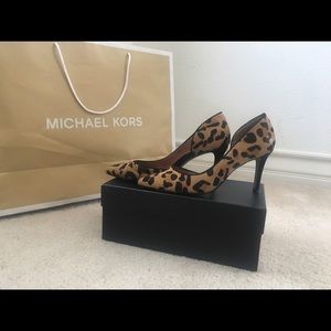 Animal print heels